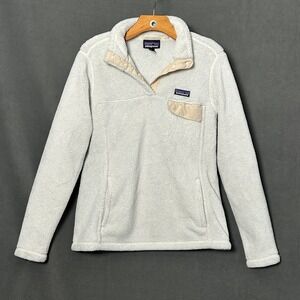 Patagonia Re-Tool Snap-T Fleece Jacket Women's Large Sherpa Polartec Pullover
